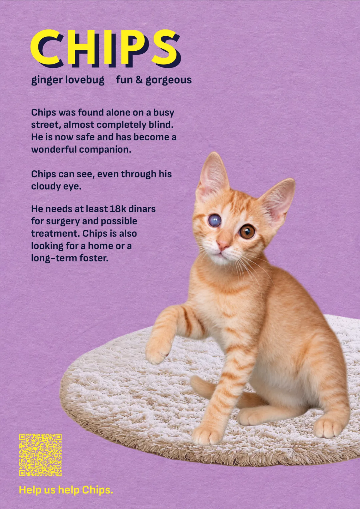 Chips’s event poster